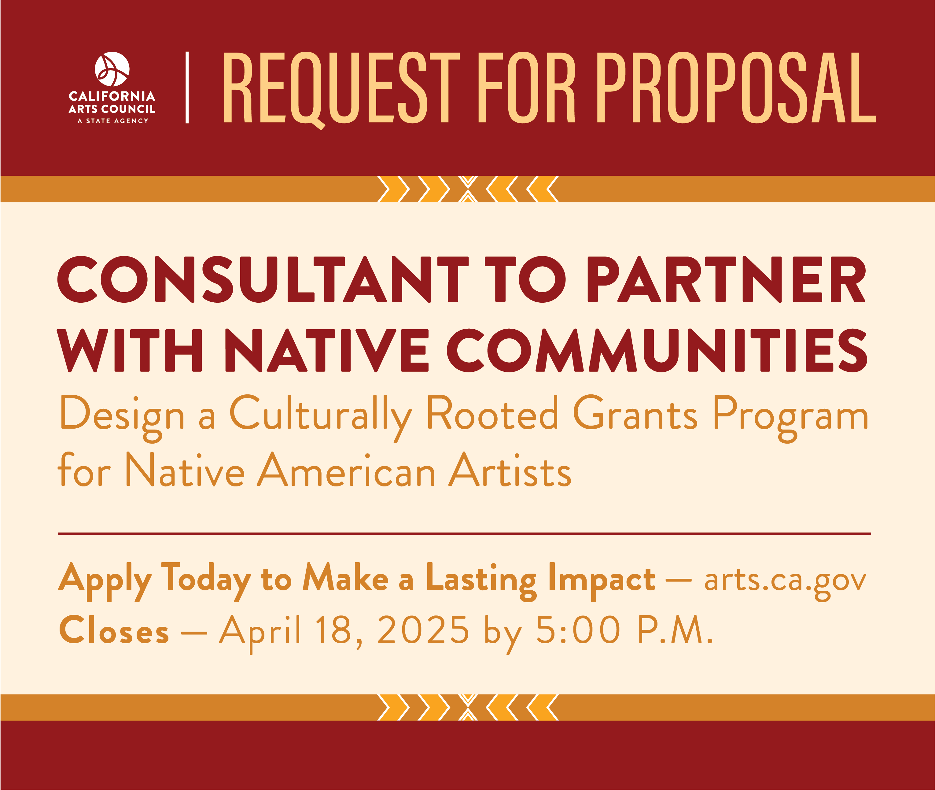 California Arts Council Seeks Consultant For Grant Program Design California Arts Council Seeks Consultant For Grant Program Design